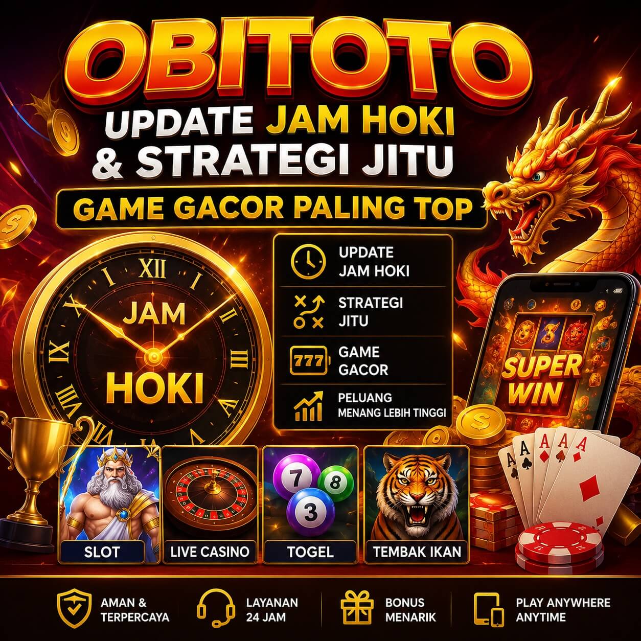 OBITOTO: Tempat Hiburan Game Online Gacor Favorit Programmer in Medan